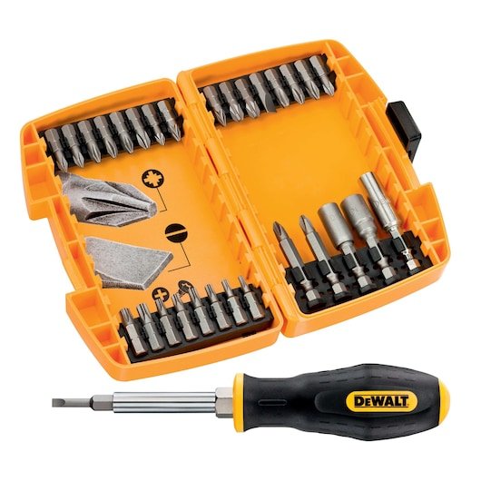 High Performance - Small Tough Case Set with 6 in 1 Screwdriver (30 pc)
