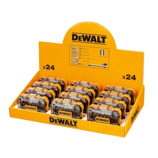 Extra Small Tough Case 25mm 24 Piece Socket & Screwdriving Set