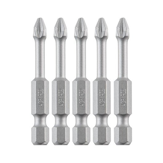 50mm Torison bit Pozi Pz2 x5