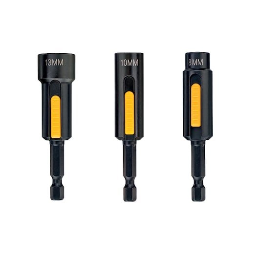 3 Pack Cleanable Hexagonal Magnetic Nut/Socket Driver 8/10/13mm
