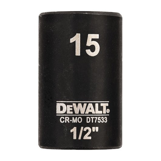 1/2" Shallow Impact Socket 15mm