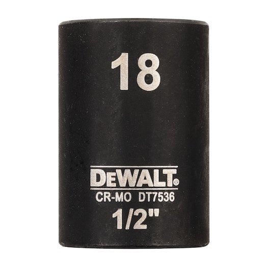 1/2" Shallow Impact Socket 18mm