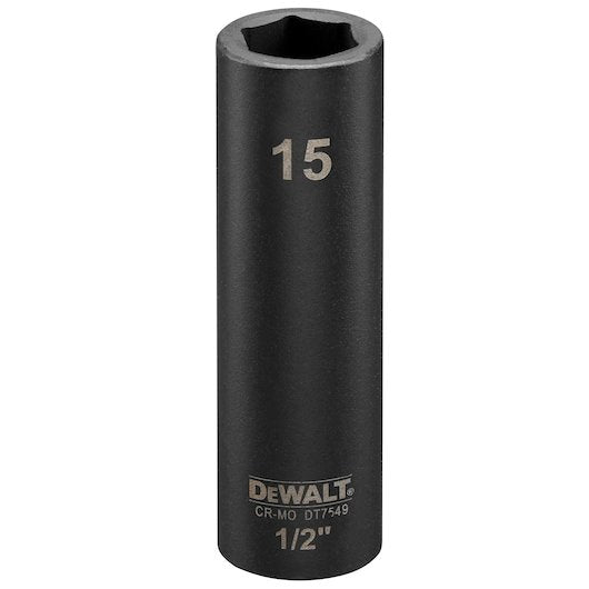 1/2 in. (15mm) Impact Socket (Deep)