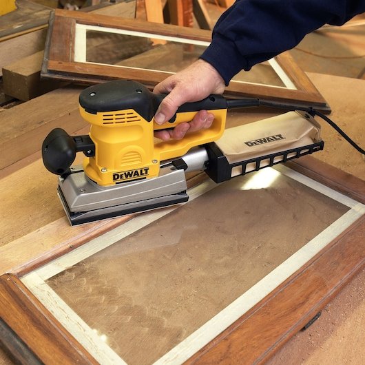 1/3 Sheet 93mm x 230mm 60G Multi Purpose Sanding Sheet 8 Hole (10 Pack)