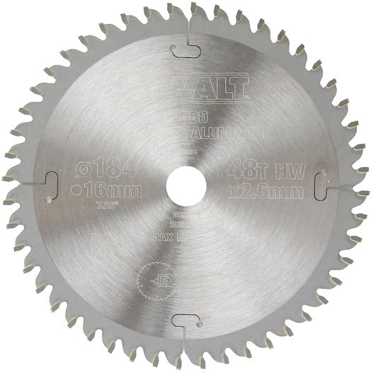 EXTREME WORKSHOP CIRCULAR SAW BLADE TCG (184 mm X 48T) (16/20 mm)