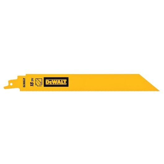 228mm 18 TPI (Metal) Bi-Metal Inch Tall Heavy Duty Recip Blade (5 Pack)