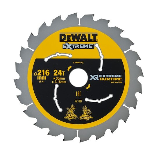 EXTREME Runtime Circular Saw Blade 216mm Bore 30mm 24T