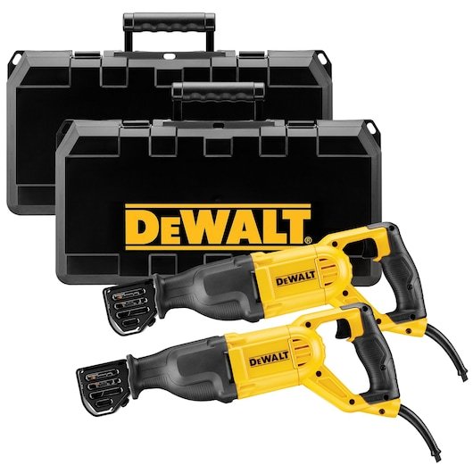 2 x Recip Saw DWE305PK