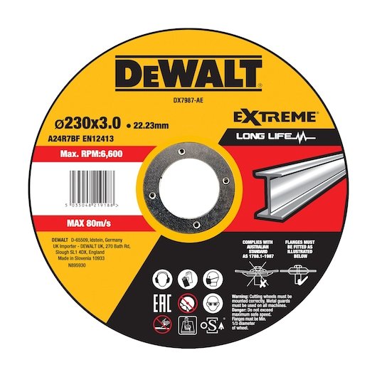 EXTREME 230 x 3 x 22.23mm Cutting METAL