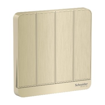AvatarOn, 4 switches, 16AX, 250V, 2 way, Wine Gold (AvatarOn 4 switches) is a Schneider Electric product. Designed for reliable performance and long service life. Available across Iraq — contact us for pricing and delivery options.