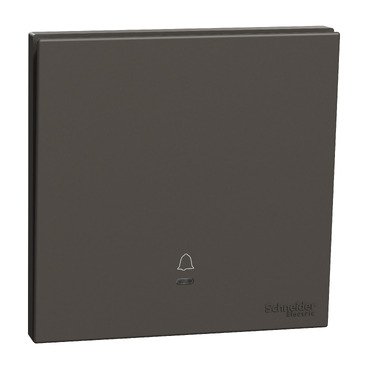 Bell Press Switch with Fluorecent Locator, AvatarOn C, 10A, 250V, 1 gang, dark grey (Bell Press Switch with Fluorecent Locator AvatarOn C) is a Schneider Electric product. Designed for reliable performance and long service life. Available across Iraq — contact us for pricing and delivery options.