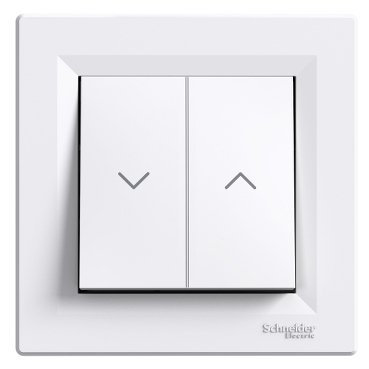Asfora - roller blind pushbutton - lift terminals - white (Asfora) is a Schneider Electric product. Designed for reliable performance and long service life. Available across Iraq — contact us for pricing and delivery options.