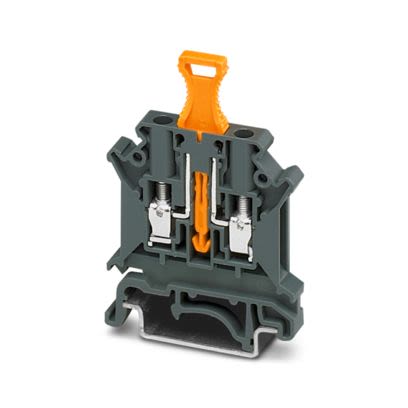 Phoenix Contact 3246379 TB Series Disconnect Terminal Block Dark Grey, 1-Level, Screw, EFUP-E