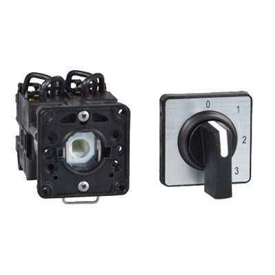 Schneider Electric 3 Position 45 °, Black Handle Actuator 20 A