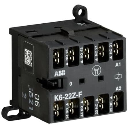 ABB GJH Contactor Relay, 24V ac Coil, 4-Pole