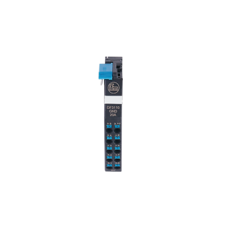 ifm electronic DF DF3 I/O Module 20A 24V, DIN Rail
