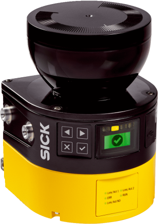 SICK MICS3 Series Laser Scanner Laser Scanner, 1181.1 in Max Range