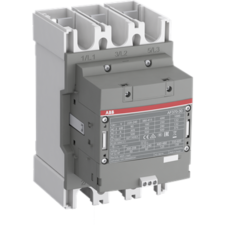 ABB 1SF Block Contactor, 100V ac/dc, 250 V ac/dc Coil, 3-Pole, 200 kW, 3 NO/0 NC