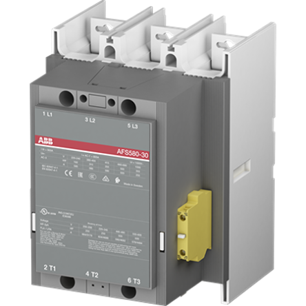 ABB 1SF Block Contactor, 24V dc, 60 V dc Coil, 3-Pole, 355 kW, 3 NO/0 NC