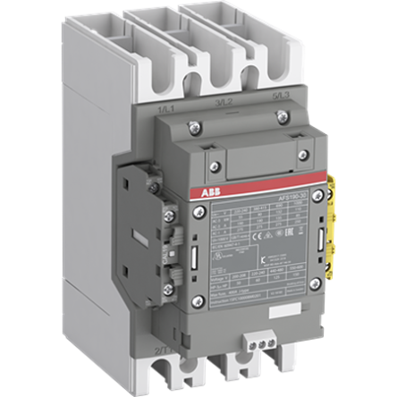 ABB 1SF Block Contactor, 100V ac/dc, 250 V ac/dc Coil, 3-Pole, 90 kW, 3 NO/0 NC