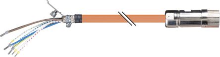 B&R Motor Cable 8BCM0010 Series Motor Cable for Use with Cable Drag Chains