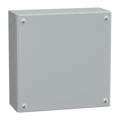 Schneider Electric PanelSeT SBM Series Sheet Steel Enclosure, IP66, 300 mm x 300 mm x 120 mm
