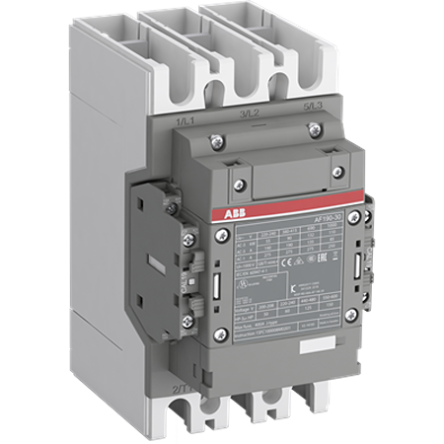 ABB 1SF Block Contactor, 250V ac/dc, 500 V ac/dc Coil, 3-Pole, 90 kW, 3 NO/0 NC