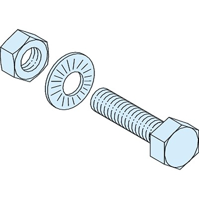 Schneider Electric Linergy BS Series Fixing Accessory for Use with PrismaSeT P Cubicles x 35 mm