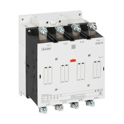 Lovato BF Series Contactor, 500V ac/dc Coil, 4-Pole, 500 A, 160 kW 500V ac/dc, 4 NO, 1000V