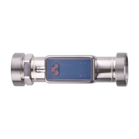 ifm electronic SU Puresonic Series Ultrasonic Flow Meter for Water, 5L/min Min, 1000L/min Max