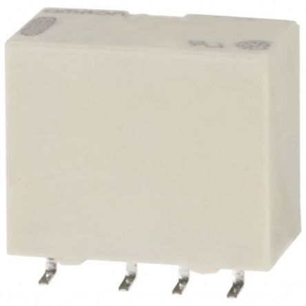 Omron Surface Mount Relay, 24V Coil, 1A, DPDT