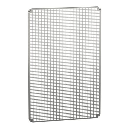 Schneider Electric Steel Zinc Mounting Plate Mount Plate, 751mm W, 1145 mm L for Use with Enclosure