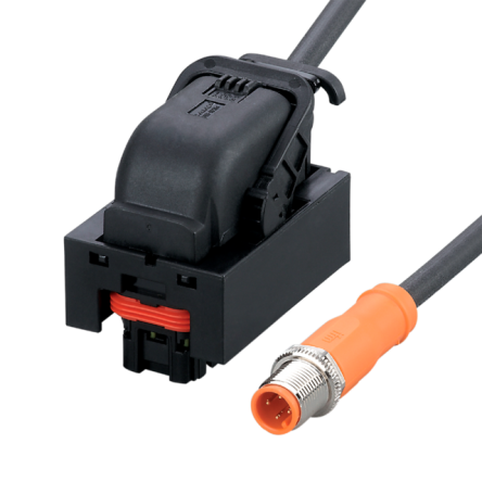 ifm electronic Connection Cable Connection Cable for Use with Voltage Supply For Edge Gateway, UKCA Standard