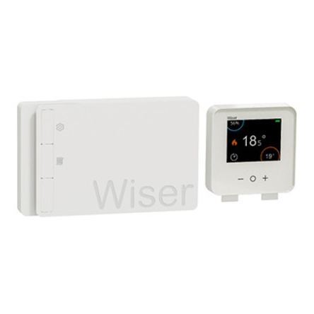 Schneider Electric Wiser Thermostat, 230V, 45 °C, 0 °C