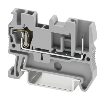 Phoenix Contact 3040012 ST 2.5 Series Terminal Block Grey, 2.5mm², 2-Level, Plug-In, EN 45545-2 HL3
