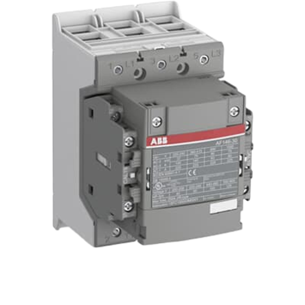 ABB 1SF Block Contactor, 100V ac/dc, 250 V ac/dc Coil, 3-Pole, 75 kW, 3 NO/0 NC