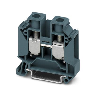 Phoenix Contact 3246353 TB Series Feed Through Terminal Block Dark Grey, 1-Level, Screw, EFUP-E