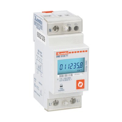 Lovato 1 Phase LCD Energy Meter, Type Energy Meter
