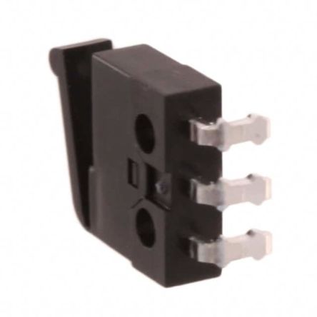 Omron D2MQ Series Pin Plunger Limit Switch, SPDT, IP40, Polybutylene Terephthalate Housing, 0.5A