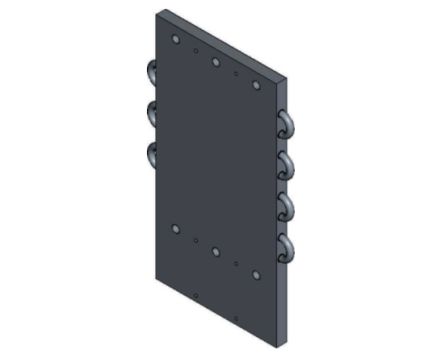 B&R ACOPOS P3 Series Mounting Plate for Use with ACOPOS P3 servo drives