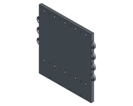 B&R ACOPOS P3 Series Mounting Plate for Use with ACOPOS P3 servo drives
