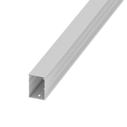 Phoenix Contact CD Grey - Open Slot, W40mm x D80 mm, L2000 mm, Polyvinyl Chloride