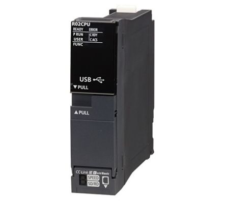 Mitsubishi Electric MELSEC IQ-R Series PLC CPU for Use with Safety CPU