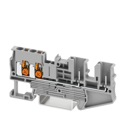 Phoenix Contact 1544643 XT 2.5 Series Terminal Block Grey, 2.5mm², 4-Level, Push-in, EN 45545-2 HL3