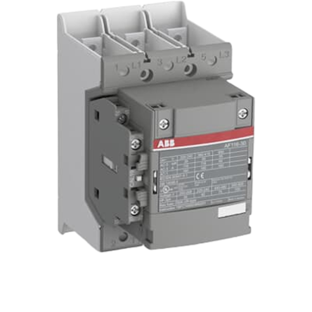 ABB 1SF Block Contactor, 250V ac/dc, 500 V ac/dc Coil, 3-Pole, 55 kW, 3 NO/0 NC