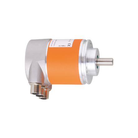 ifm electronic RM3 Series Absolute Absolute Encoder 30V dc, 8192 Pulses ppr, Binary Signal, Solid Shaft Type, 10 mm
