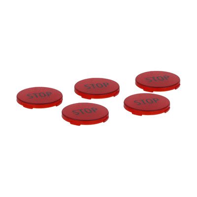 Lovato Red Round Push Button Lens for Use with LP4 Control Station