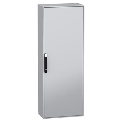 Schneider Electric NSY Series Sheet Steel 1-Door Floor Standing Enclosure, Plain Door, IP55 300 mm, 600 mm 1600 mm
