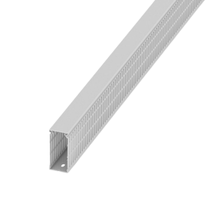 Phoenix Contact CD Grey - Open Slot, W40mm x D80 mm, L2000 mm, Polyvinyl Chloride