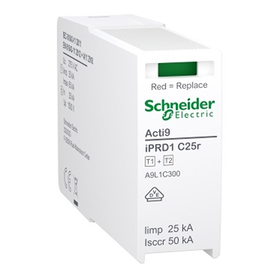 Schneider Electric 3 Phase Cartridge, 65 kA, 1.5 kV, Plug-in